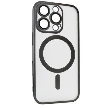 Чехол для iPhone 15 Pro : Titan Frame Matte PC MagSafe Case &ndash; Gray