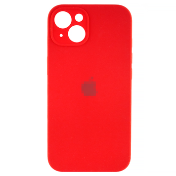 Чехол Silicone Сase для iPhone 15 Full Camera №15 Red