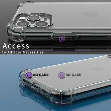 Прозрачный чехол для iPhone 15 Armored Clear CASE с усиленными углами 1.55mm