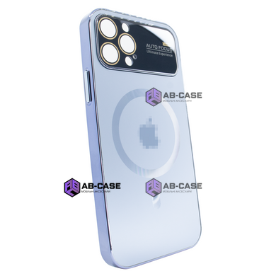 Чехол для iPhone 13 Pro PC Slim Case with MagSafe с защитными линзами на камеру Sierra Blue