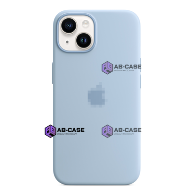 Чохол Silicone Case with Magsafe на iPhone 14 Sky