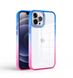 Чехол Crystal Guard Gradient, для iPhone 13 Pro Max (Blue-Pink) 1