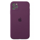 Чехол Silicone Case FULL CAMERA (для iPhone 11 Pro Max, Marsala)