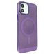 Чехол для iPhone 12 Perforation Case with MagSafe Purple