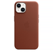 Кожаный чехол Leather Case with MagSafe Umber для iPhone 14