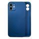 Ультратонкий чехол K-Doo Air Carbon для iPhone 12 Blue