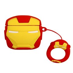 3D Чехол для AirPods Pro "Iron Man" для наушников Железный человек