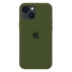 Чехол Silicone Case для iPhone 13 FULL (№48 Virid)