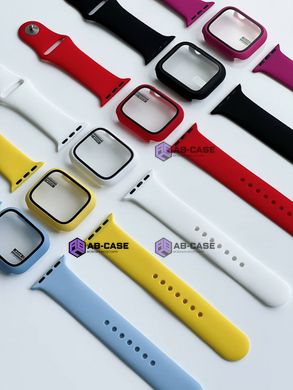 Комплект Band + Case чохол з ремінцем для Apple Watch (40mm,Red )