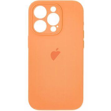Чохол Silicone Case Full Camera для iPhone 12 Pro Papaya