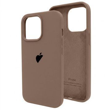 Чохол для iPhone 16 Pro Max &ndash; Silicone Case Full (№72 Chocolate)