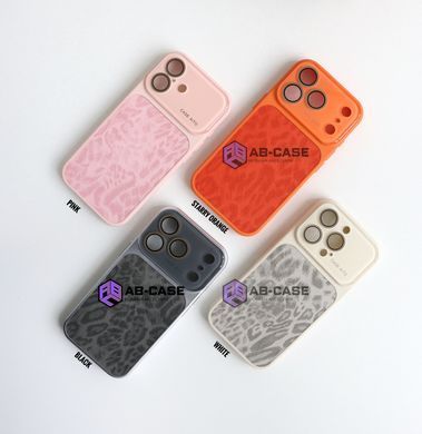 Чехол для iPhone 14 Pro Max : AITO PU-Leather Leopard Case [17 series Design] &ndash; Starry Orange