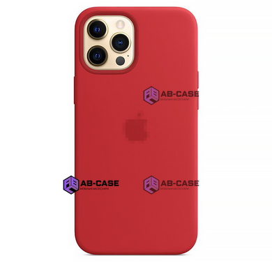 Чехол Silicone Case для iPhone 13 pro FULL (№14 Red)