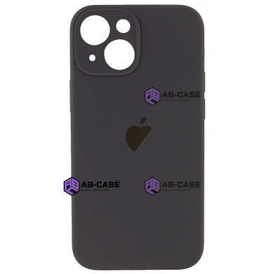 Чехол для iPhone 15 : Silicone Case Full Camera &ndash; Charcoal Gray (№15)