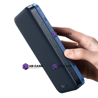 Беспроводной магнитный павербанк Baseus Magnetic 10000 mAh 20w для iPhone Power Bank Blue