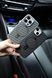 Чохол для iPhone 15 Pro Max : Nofelet Carbon MagSafe з підставкою &ndash; Titanium Gray 3