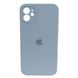 Чехол Silicone Case FULL CAMERA (square side) (для iPhone 11) (Lilac)