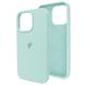 Чехол для iPhone 15 Pro Max Silicone Case Full №44 Marine Green
