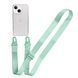Прозорий чохол для iPhone 15 з ремінцем Clear Crossbody - Avocado