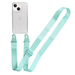 Прозрачный чехол для iPhone 13 c ремешком Crossbody Spearmint
