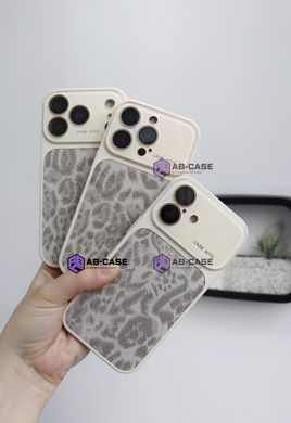 Чехол для iPhone 14 Pro Max : AITO PU-Leather Leopard Case [17 series Design] &ndash; White
