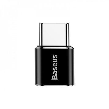 Перехідник Type-C на (Micro-USB) Baseus CAMOTG-01 &mdash; Black