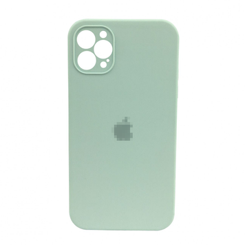 Чохол Silicone Case FULL CAMERA (square side) (на iPhone 12 pro) (Sky Blue)
