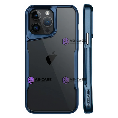 Чехол для iPhone 15 Pro Metallic Shell Case, Blue
