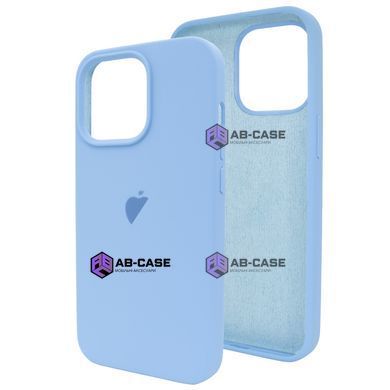 Чехол для iPhone 15 Pro Max Silicone Case Full №53 Corn Flower