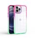 Чехол Crystal Guard Gradient, для iPhone 13 Pro Max (Pink-Green)