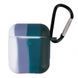 Чохол Case AirPods Rainbow (на AirPods 1/2, White-Green)