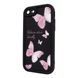 Чохол для iPhone 7/8 &ndash; Pretty Things&nbsp;"Butterflies &ndash; Black"