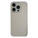Ультратонкий чохол для iPhone 16 Pro K-Doo Air Carbon - Titanium Gray