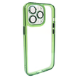 Чехол Shining для iPhone 14 с защитой камеры Green