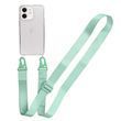 Чехол для iPhone 13 mini : с ремешком прозрачный Crossbody &ndash; Avocado