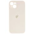 Чехол Silicone Сase для iPhone 14 Plus Full Camera №11 Antique White