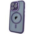 Чохол для iPhone 14 Pro Max Nofelet Chrome Camera Case with MagSafe - Purple