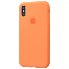 Чохол Silicone Case на iPhone X/Xs FULL (№56 Papaya)