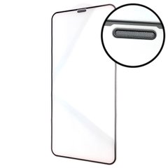 Защитное стекло с сеткой на динамик 10D СЕТКА (для iPhone X/Xs/11 Pro, Black)