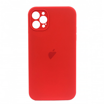 Чехол Silicone Сase для iPhone 13 Pro Max Full Camera Red