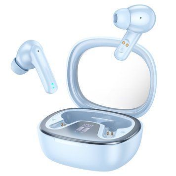 Наушники беспроводные HOCO EQ6 Shadow true wireless BT5.3/7hours Blue