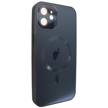 Чехол для iPhone 11 - AG Titanium Case with MagSafe с защитой камеры Black