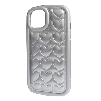 Чехол 3D Love Case для iPhone 11 - Silver