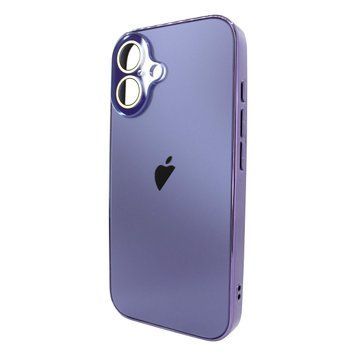 Чехол для iPhone 16 : AG-PC Glass &ndash; Deep Purple