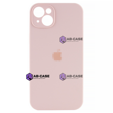 Чехол для iPhone 15 : Silicone Case Full Camera &ndash; Pink Sand (№19)