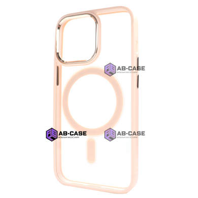 Чохол для iPhone 15 : Crystal Guard with MagSafe &ndash; Pink Sand