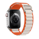 Ремінець Alpine Loop на Apple Watch 38|40|41 Orange-White