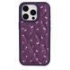 Чехол для iPhone 15 Pro Max Flower - Purple
