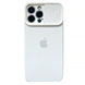 Чохол Silicone with Logo hide camera, для iPhone 13 Pro (White)