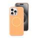 Чохол для iPhone 13 Pro Max / 12 Pro Max : Neon Silicone Case MagSafe &ndash; Orange
